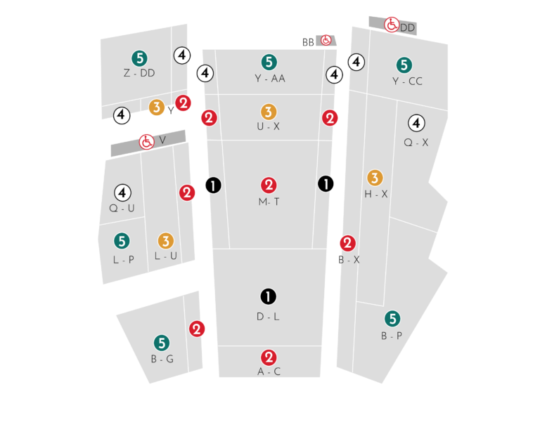 Seating Chart Pensacola Opera